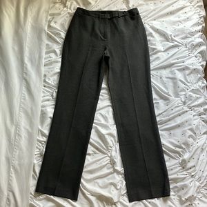 Charcoal gray loft slacks